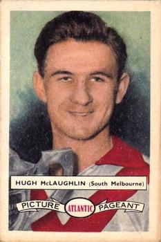 1958 Atlantic Petrol Stations Victorian League Stars #96 Hugh McLaughlin Front